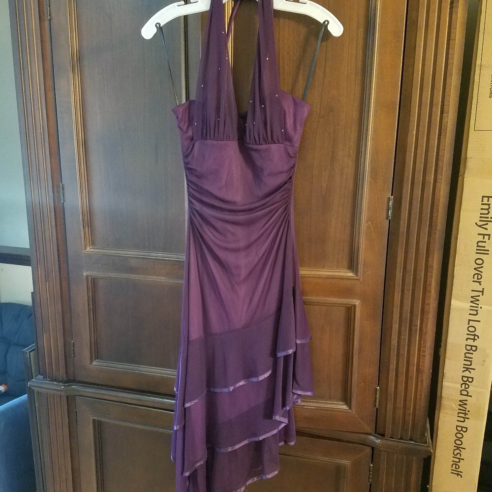 Purple dress